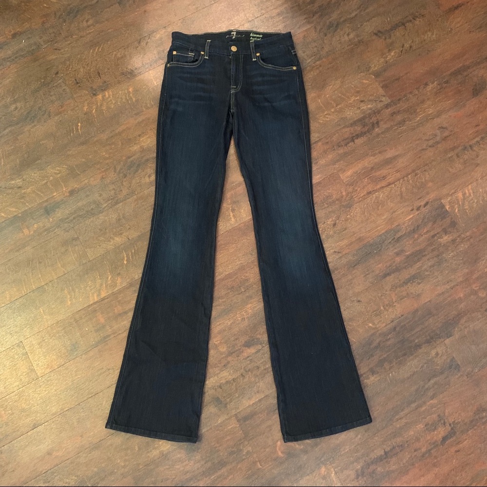 NWOT 7 for All Mankind Kimmie Bootcut dark Jeans